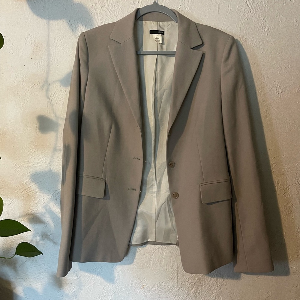 J. Crew Tan 100% Wool